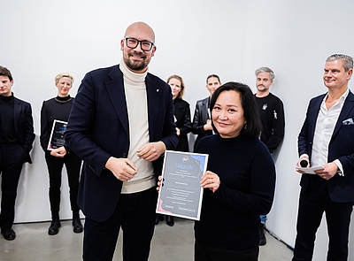 Preisverleihung des Galleries for Future Wettbewerb 2022 