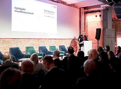Keynote von Prof. Sylvia Thun © Berlin Partner / Fotothek.de