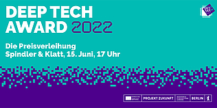 Einladung Preisverleihung Deep Tech Award 2022