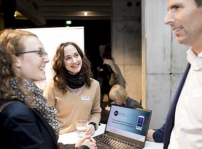 Katrin Tobies, Michelle Livne und Dietmar Frey © Berlin Partner / Fotothek.de