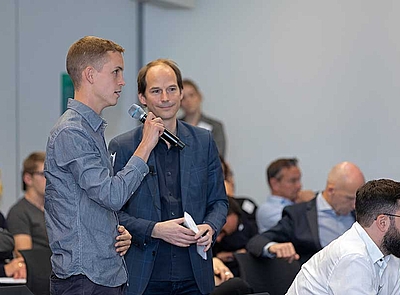Fragen aus dem Publikum zur Podiumsdiskussion