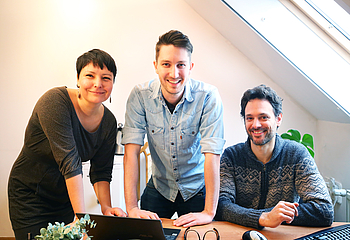 Gründer:innen-Team von Mastory