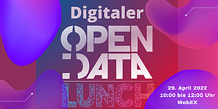 Flyer Open Data Lunch 2022