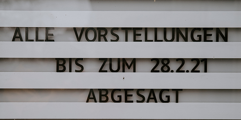 Absage Veranstaltung 
