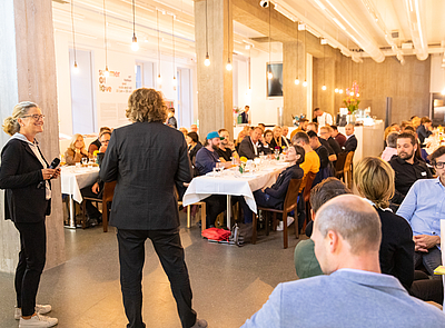 Creative Dinner 2019 © André Wunstorf, media:net berlinbrandenburg e. V.