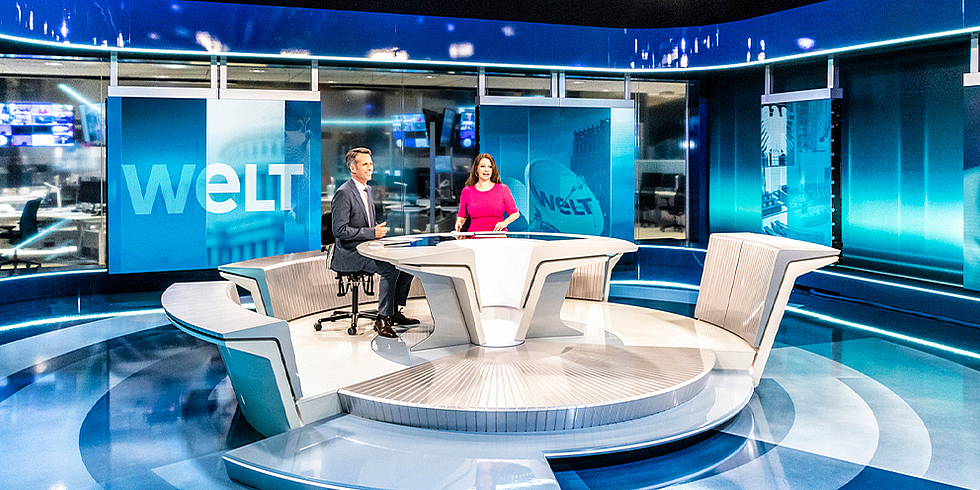 WELT-Studio © WeltN24 GmbH/Anne Hufnagl